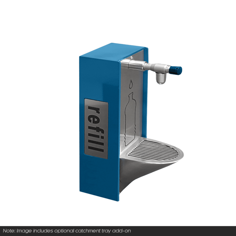 Water Bottle Refill Fountain BF200W | Urban+ Fountains & Furniture