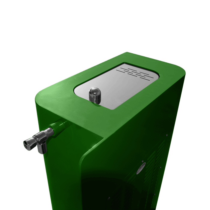 CF200 Chilled Outdoor Drinking Fountain - Leaf Green