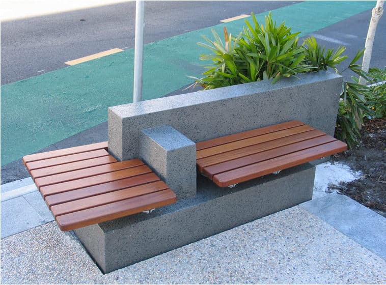 Precast Concrete Seats | Urban+ Fountains & Furniture - Australian Made
